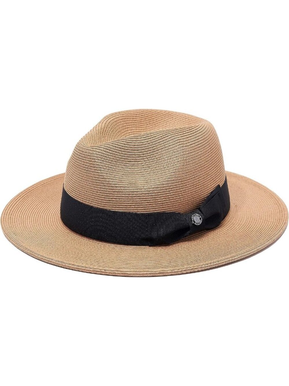 Stylish Sun Straw Fedora Beach Hat with UPF 50+ Protection for Unisex, Fine